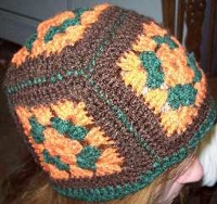 stitch-simply Adult Granny Square Hat